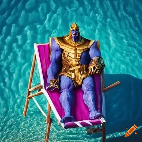 thanos relaxing